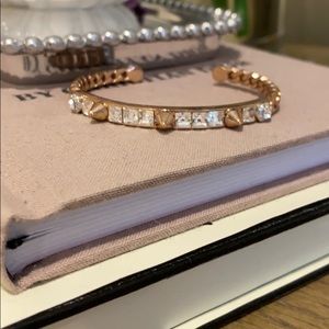 Henri Bendel rose gold cuff bracelet